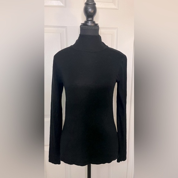 Nordstrom Philosophy Black Turtleneck Small - Picture 1 of 6